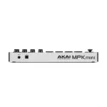 Akai MPK Mini MK3 MIDI Keyboard Controller – 25-Key Compact USB MIDI Pad Controller (White Edition)