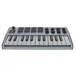 Akai Professional MPK Mini MK3 - Compact MIDI Keyboard Controller with Pads - Gray