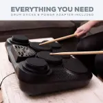 Alesis CompactKit 7 Tabletop Digital Drum Set – Portable and Compact