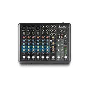 Alto Truemix 800Fx- 8-Channel Compact Mixer with USB | Professional Control & Clear Sound