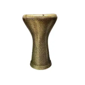 Aluminum Darbuka 22 cm Gold – Lightweight Professional Drum