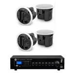 Bose 2 Pair of FS2C In-Ceiling loudspeaker With Unistar MPA-120 P.A amplifier