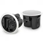 Bose FreeSpace FS2C White -16W ceiling Speakers Pair & Unistar PAX-120 RMS/ 70/100V/Amplifeir