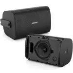 Bose FreeSpace FS4SE Surface-Mount Speaker - Pair - Black - Professional Sound in a Sleek Design
