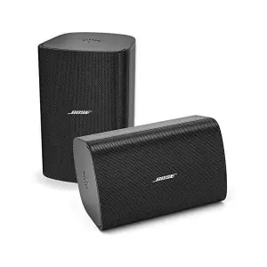 Bose FreeSpace FS4SE Surface-Mount Speaker - Pair - Black - Professional Sound in a Sleek Design