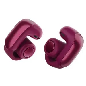 Bose Open Earbuds Ultra – Open-Ear Wireless Earphones with Immersive Sound – Deep Plum