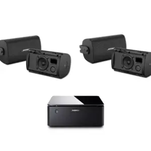 Bose Pro FreeSpace FS2SE Pair Black & Bose Music Amplifier Black