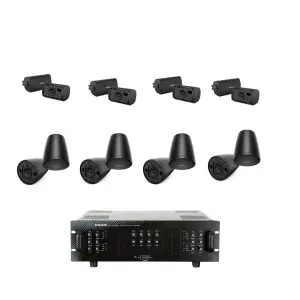 Bose Pro FreeSpace FS2SE Pair Black & FreeSpace FS2P Pendant-Mount loudspeaker Pair Black