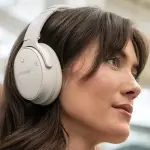 Bose Quietcomfort 45 Smart Noise Cancelling Headphones - White Smoke