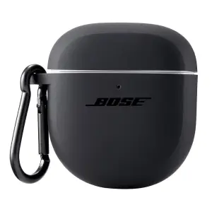 Bose QuietComfort Earbuds II Silicone Case Cover Protective & Stylish – Black