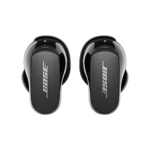 Bose QuietComfort II Noise Cancelling Wireless Earbuds - Black | Premium Sound & All-Day Comfort