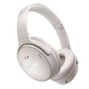 Bose QuietComfort Wireless Noise Cancelling Headphones - White | Comfort & Pure Sound