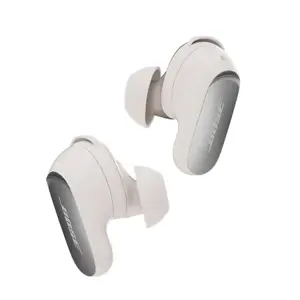 Bose QuietComfort Ultra II Wireless Noise Cancelling Earbuds – White Smoke