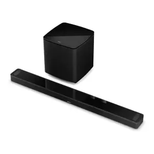 Bose Smart Soundbar 900 & Bass Module 700 - Black - Wireless, Compact Subwoofer