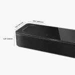 Bose Smart Soundbar 900 & Bass Module 700 - Black - Wireless, Compact Subwoofer