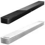 Bose Smart Ultra Soundbar with Dolby Atmos and Voice Assistant - Arctic Black | Immersive Cinematic Sound