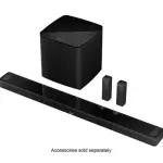 Bose Smart Ultra Soundbar with Dolby Atmos and Voice Assistant - Arctic Black | Immersive Cinematic Sound