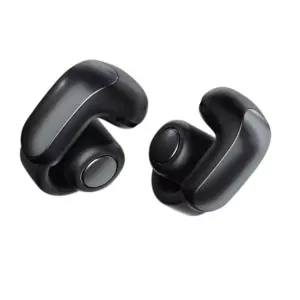 Bose Ultra Open Earbuds – Black | Lightweight Open-Ear Wireless Earphones with Immersive Audio