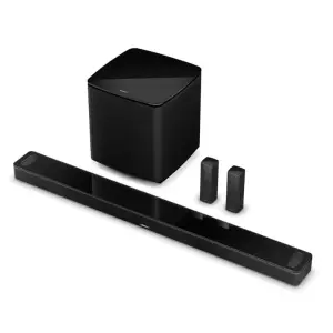 Bose Ultra Smart SoundBar Black -With Dolby Atmos With Bass Module 700 and Surround Speakers