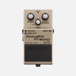 Boss AD‑2 Acoustic Preamp – Guitar & Instrument Amplification Pedal