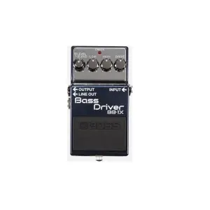 Boss BB‑1X Bass Driver – Overdrive & Tone Shaping Pedal for Bass Guitar