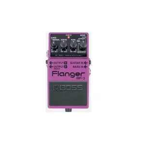 Boss BF‑3 Flanger – Guitar Effects Pedal with Classic Flanging
