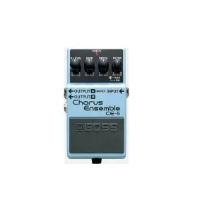 Boss CE‑5 Stereo Chorus – Guitar Effects Pedal with Rich Stereo Sound