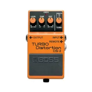 Boss DS‑2 Turbo Distortion – High-Gain Guitar Effects Pedal