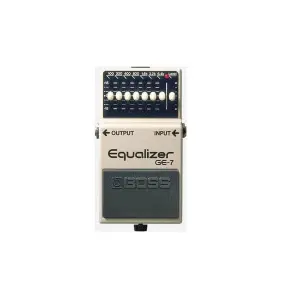 Boss GE‑7 Graphic Equalizer – Guitar & Bass Tone Shaping Pedal
