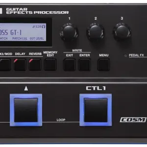 BOSS GT-1 Guitar Effects Processor – Compact Design & Pro-Level Sound