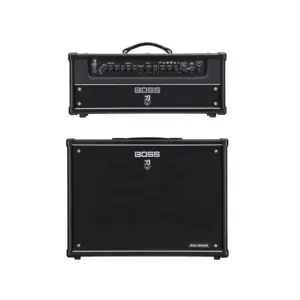 Boss Katana KTN-C212W 2x12" Guitar Amp Cabinet + Artist Mk II Head Amplifier