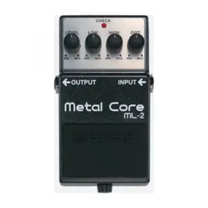 Boss ML‑2 RL Metal Core – High-Gain Guitar Distortion Pedal
