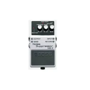 Boss NS‑2 Noise Suppressor – Guitar & Bass Hum Eliminator Pedal