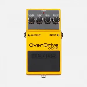 Boss OD‑1X RL Overdrive – High-Precision Guitar Overdrive Pedal