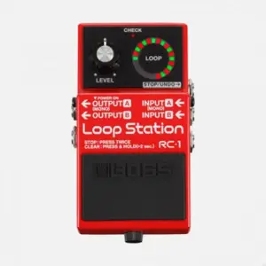 Boss RC‑1 Loop Station – Compact Single-Track Looper Pedal