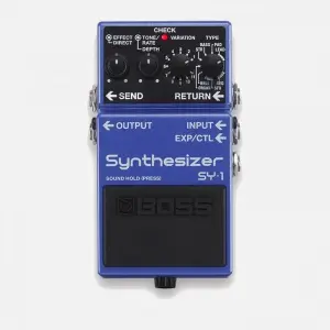 Boss SY‑1 Synthesizer Guitar Pedal – Multi-Effects Synth for Electric Guitar