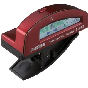 BOSS TU-10-RD Clip-On Chromatic Tuner (Red)