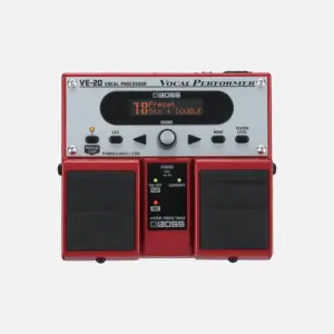 Boss VE‑20 Voice Effect Processor – Professional Vocal Effects Pedal