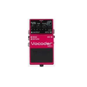 Boss VO‑1 Vocoder – Compact Vocal Effects Processor