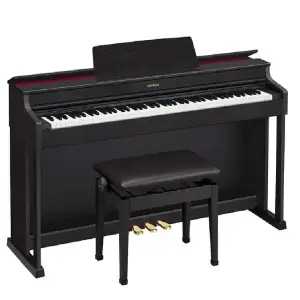 Casio AP-470 CELVIANO Digital Piano – 88-Key - Authentic Grand Piano Sound & Elegant DesignBlack