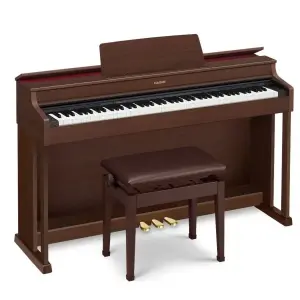 Casio AP-470 Celviano Digital Piano – Brown Finish with Concert Grand Sound