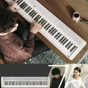 Casio Casiotone CT-S1-76 Digital Keyboard White 76 Keys