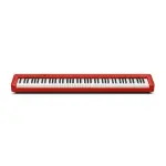 Casio CDP-S160 - 88-Key Digital Piano with Slim Portable Design in Red