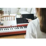 Casio CDP-S160 - 88-Key Digital Piano with Slim Portable Design in Red