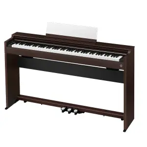 Casio Celviano AP-S200 Digital Piano – Brown - Premium Digital Piano with 88 Weighted Keys