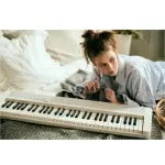 Casio CT-S1 61-Key Keyboard – White | Stylish & Portable Digital Piano for All Levels
