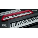 Casio CT-S1 - Stylish 61-Key Portable Keyboard in Red