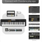 Casio CT-S100C2 Casiotone Keyboard – Beginner-Friendly Black Model