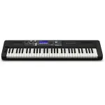 Casio CT-S500C2 61-Key Portable Keyboard – Black with Adapter, Touch-Sensitive Keys, MIDI, Bluetooth