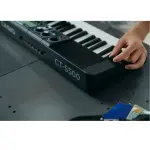 Casio CT-S500C2 61-Key Portable Keyboard – Black with Adapter, Touch-Sensitive Keys, MIDI, Bluetooth